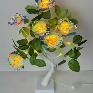 Arbol Bonsai Rosas Tornasol