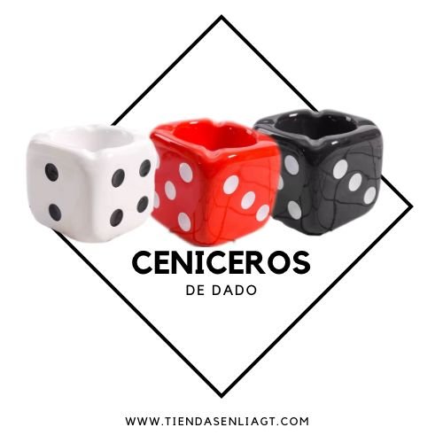 Cenicero en forma de dado - Imagen 2