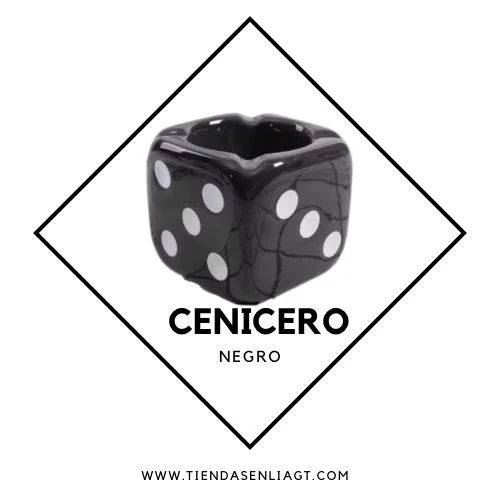 Cenicero en forma de dado - Imagen 3
