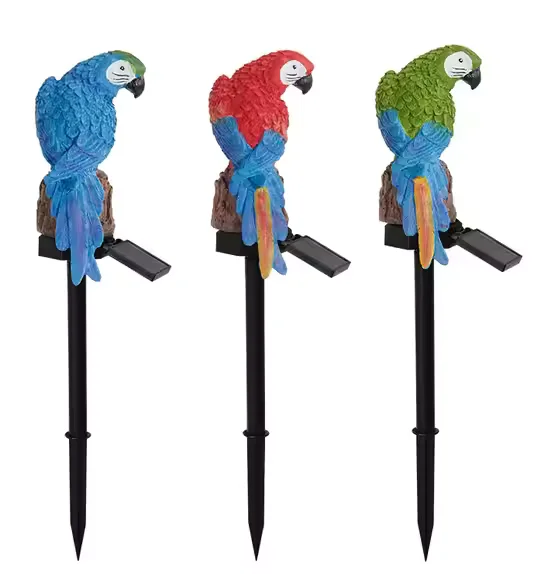Lamparas solares de loros