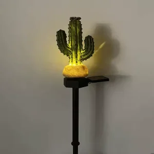 Lampara Solar Cactus