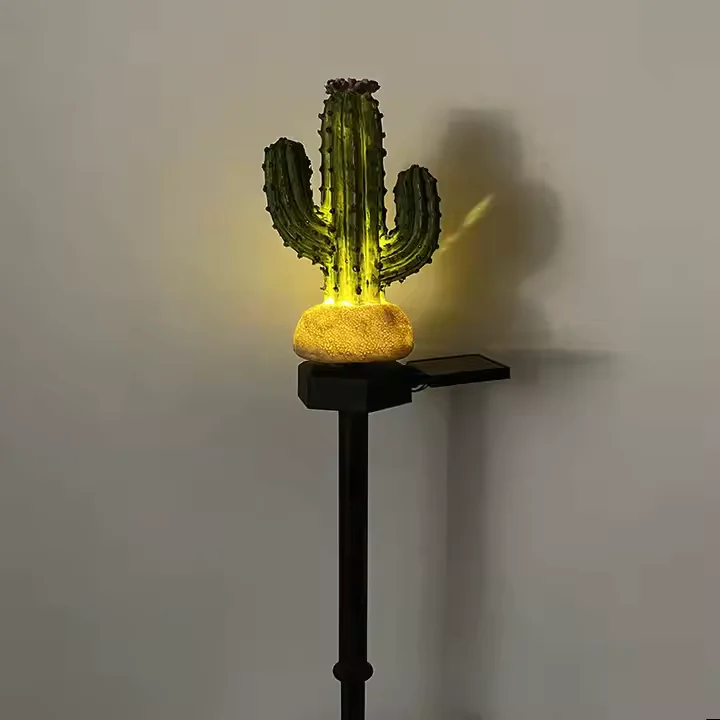 Lampara Solar Cactus