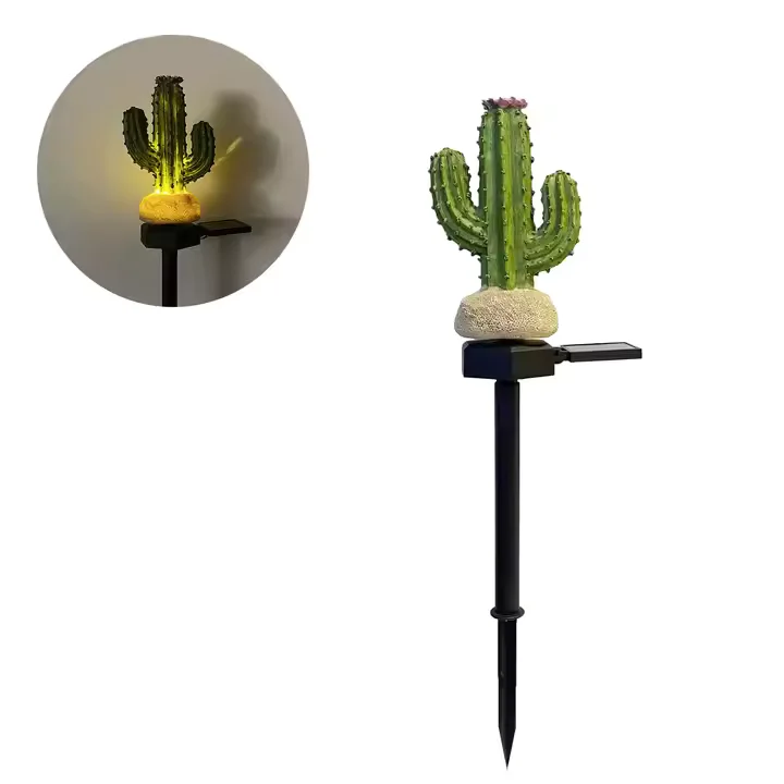 Lampara Solar Cactus - Imagen 2