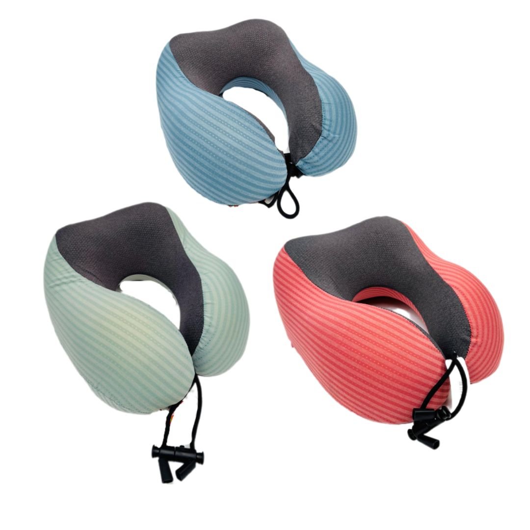 Almohada Ergonómica de Viaje con Soporte Ajustable