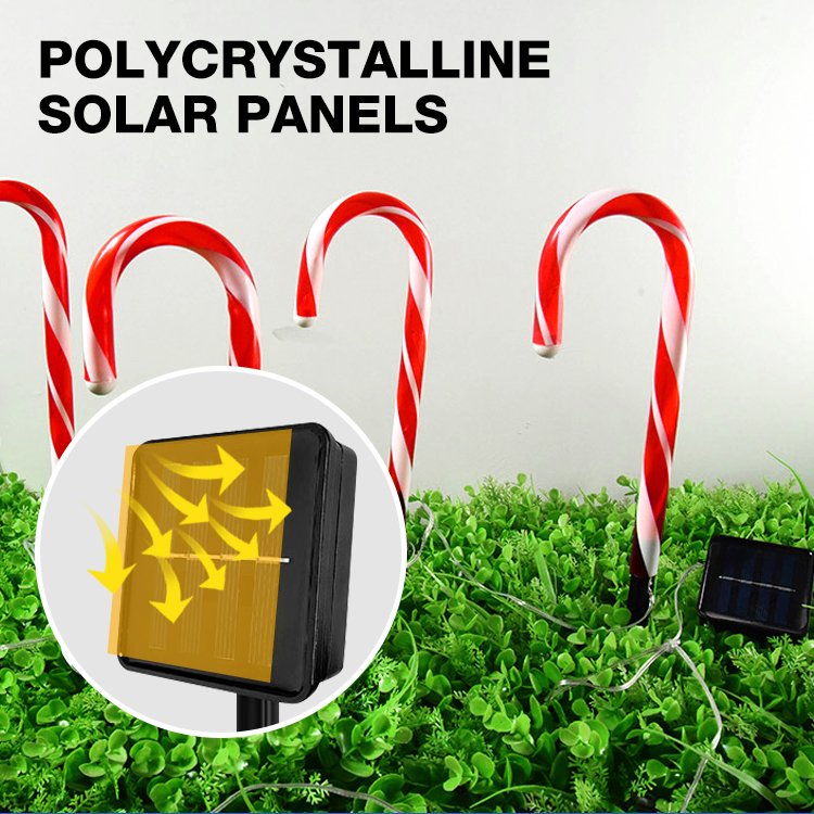 Bastones Solares Navideños - Imagen 6