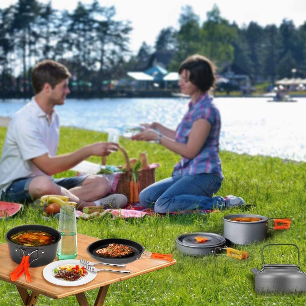 Juego de ollas camping - Imagen 7