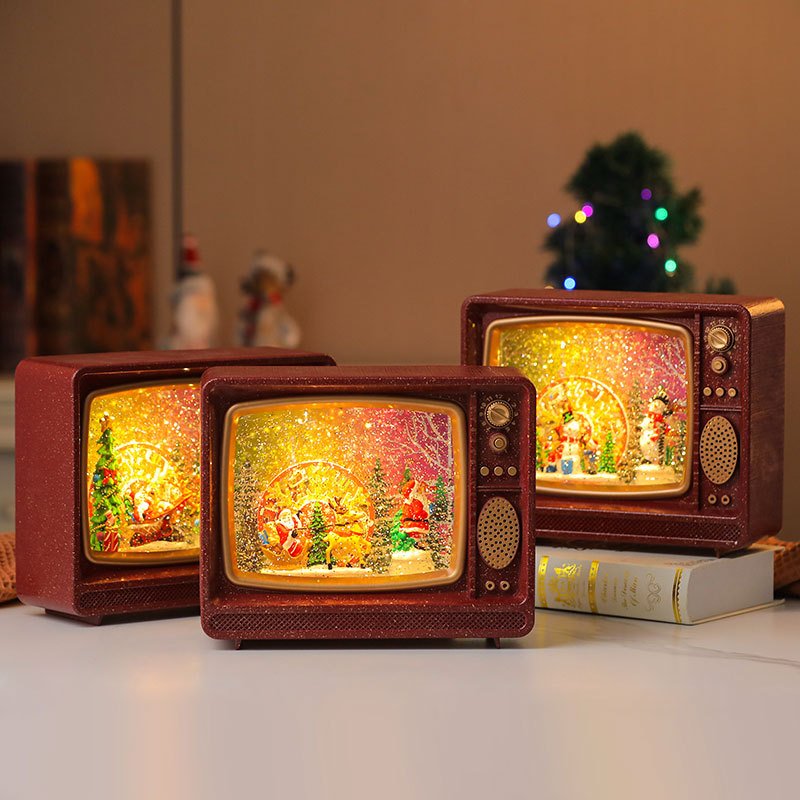Televisor Retro Navideño - Imagen 3