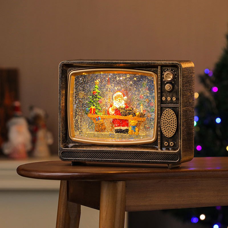 Televisor Retro Navideño - Imagen 2