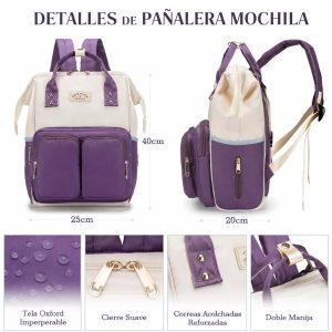 Pañalera Multifuncional Impermeable