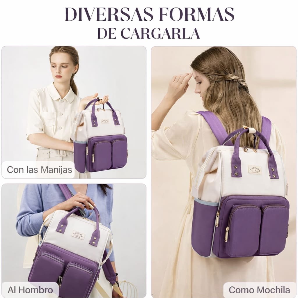 Pañalera Multifuncional Impermeable - Imagen 4
