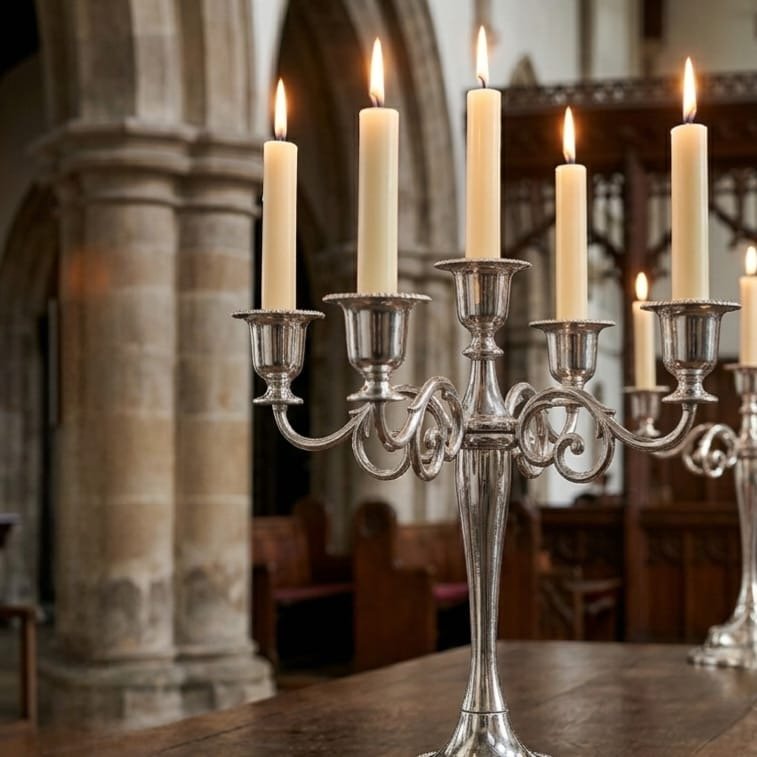 Candelabro Elegante de 5 Brazos - Imagen 5